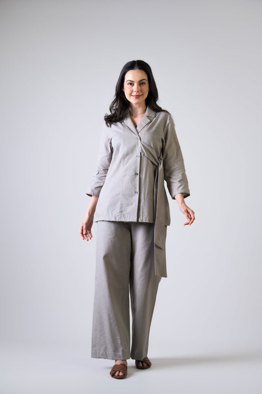 cotton linen coord set for work wear, office wear Clothes, comfortable clothes for office wear